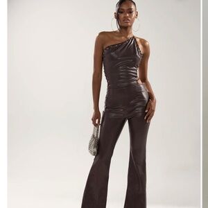 AKIRA LEMME SHOW YOU WHAT I GOT PU JUMPSUIT Size LL